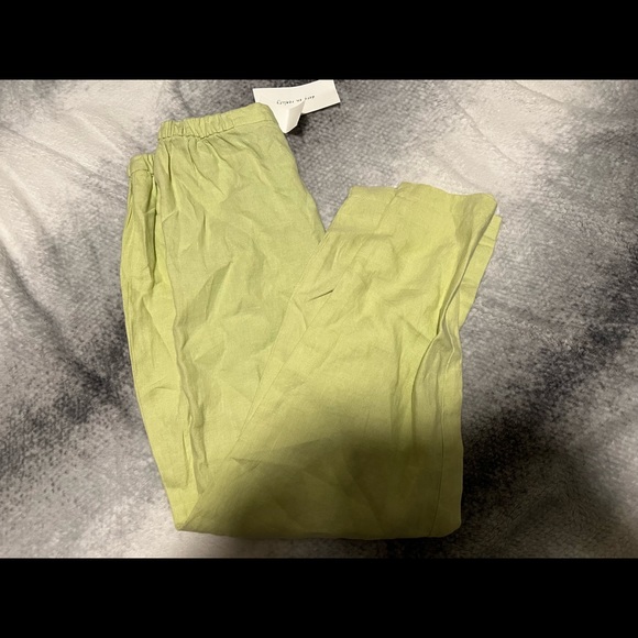 Eileen Fisher Capri Linen Pants - Picture 2 of 7
